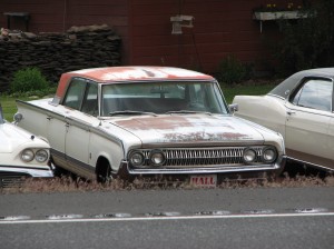 1964 Mercury Parklane along Highway 97 in Central Oregon. 